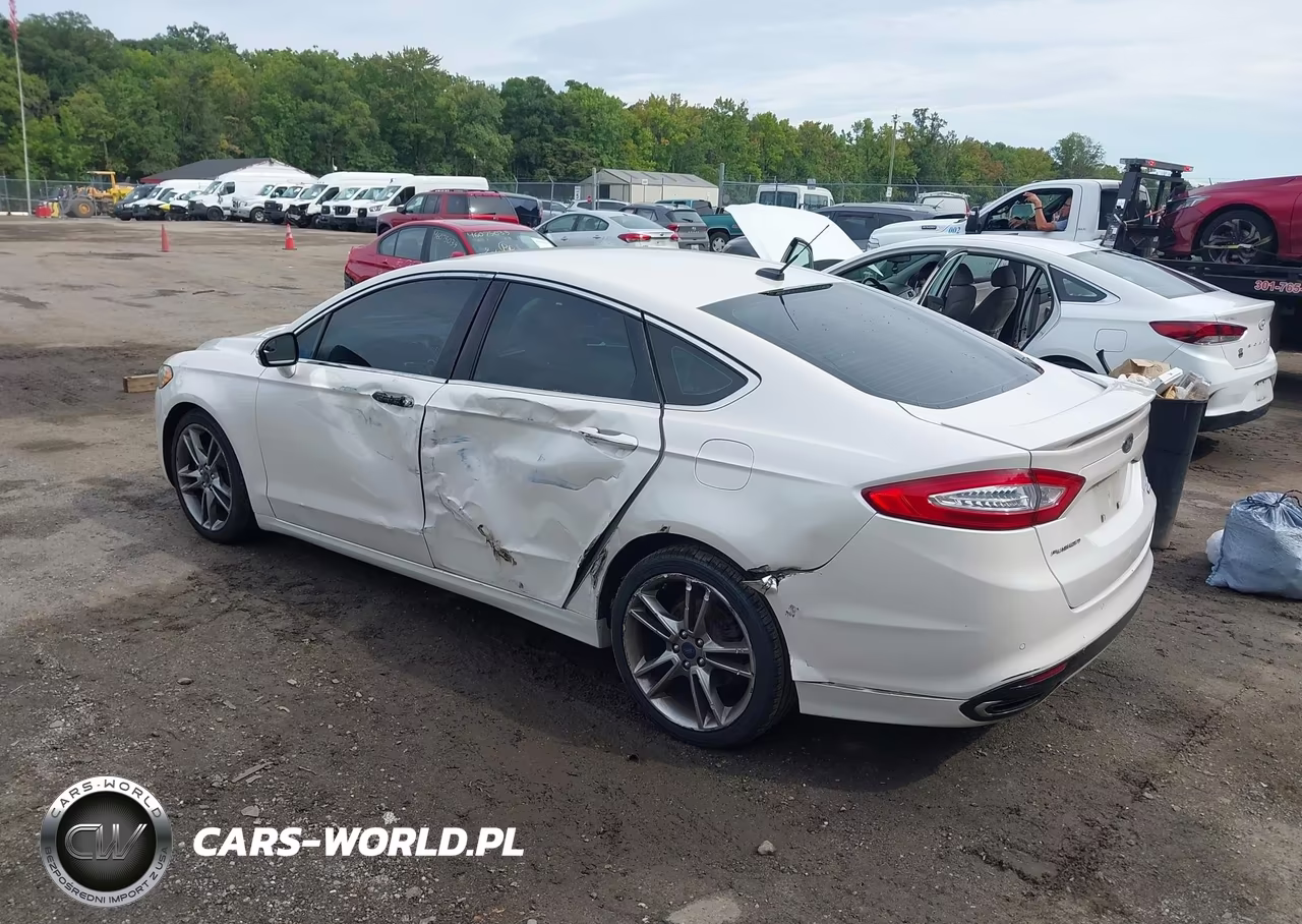 2015 Ford Fusion Titanium VIN:3FA6P0K91FR110300 - 3