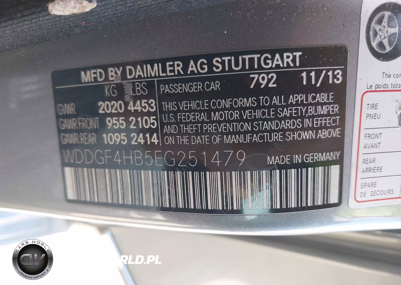2014 Mercedes-Benz C 250 Luxury VIN:WDDGF4HB5EG251479 - 9