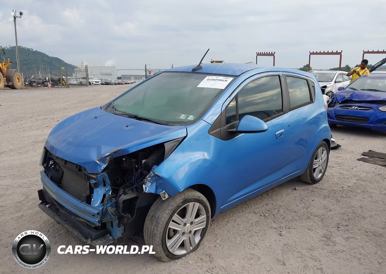 2013 Chevrolet Spark Ls Manual VIN:KL8CA6S92DC522943 - 2