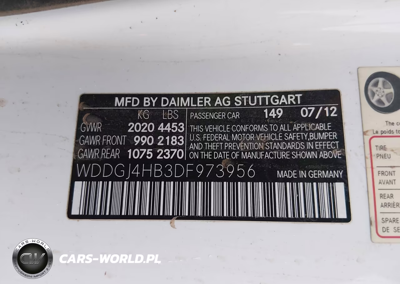 2013 Mercedes-Benz C 250 VIN:WDDGJ4HB3DF973956 - 9