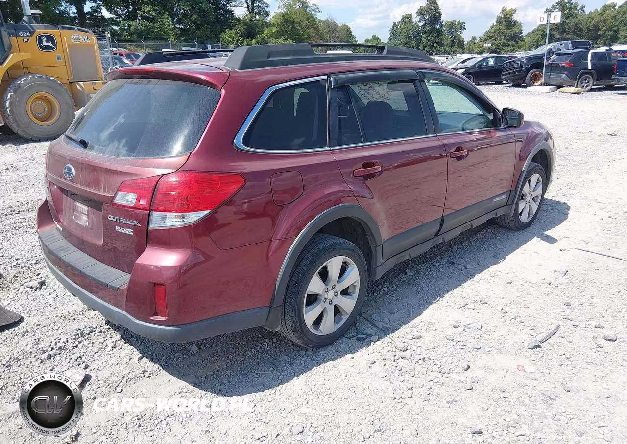 2011 Subaru Outback 2.5I Premium VIN:4S4BRBGC0B3413379 - 4