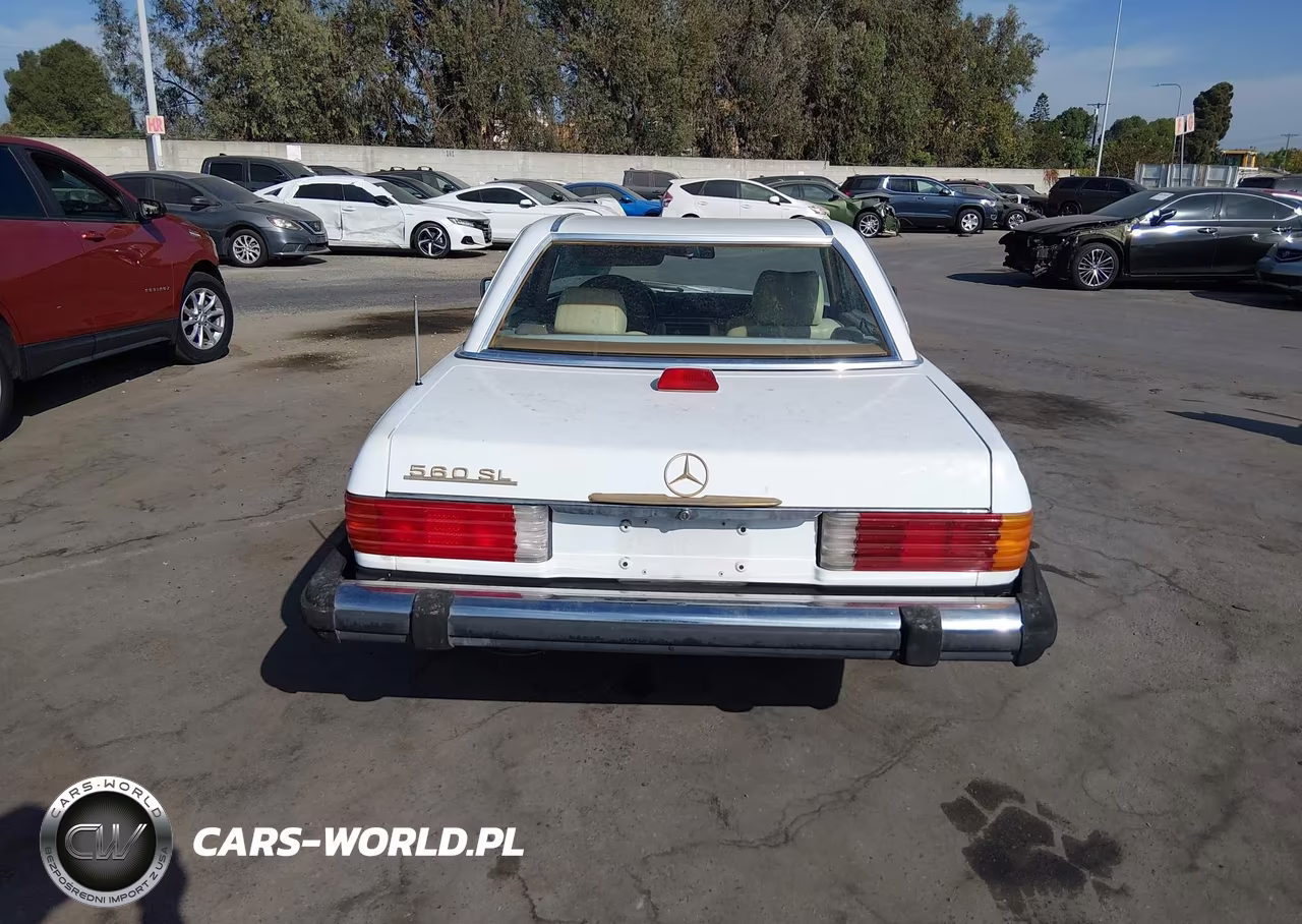 1987 Mercedes-Benz 560 Sl VIN:WDBBA48D3HA058886 - 16