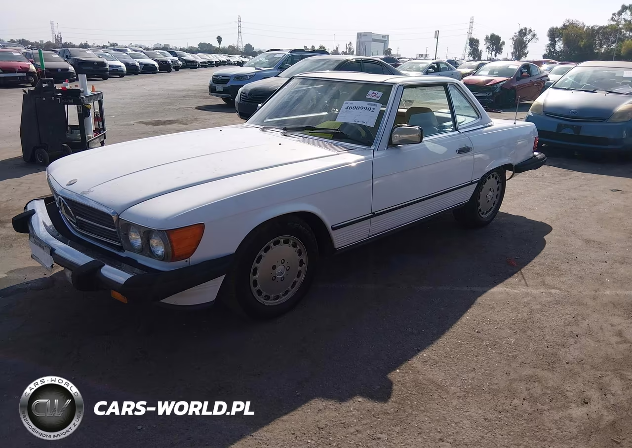 1987 Mercedes-Benz 560 Sl VIN:WDBBA48D3HA058886 - 2