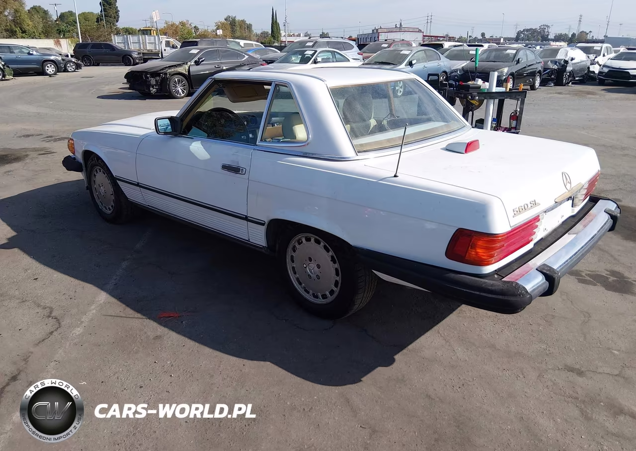 1987 Mercedes-Benz 560 Sl VIN:WDBBA48D3HA058886 - 3