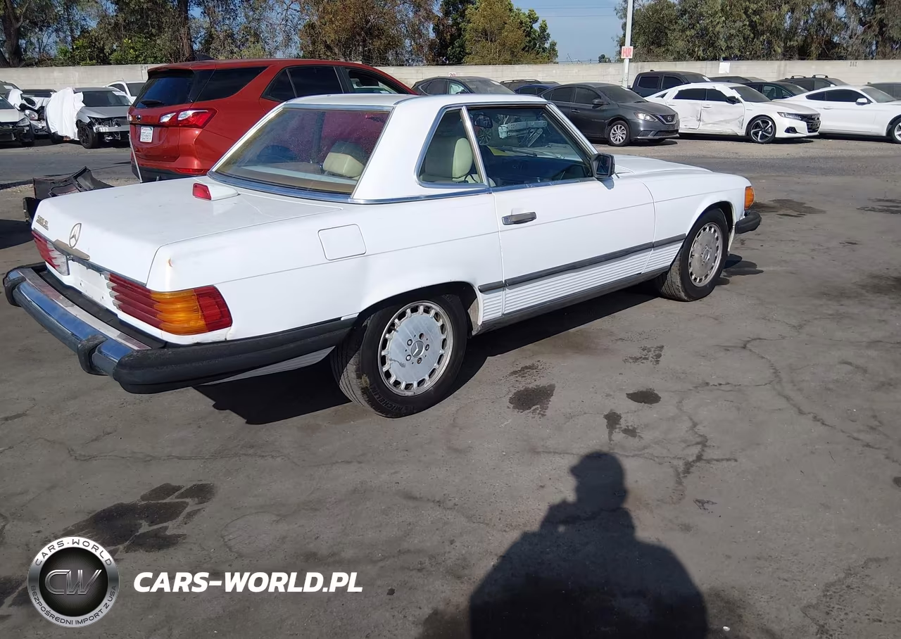 1987 Mercedes-Benz 560 Sl VIN:WDBBA48D3HA058886 - 4