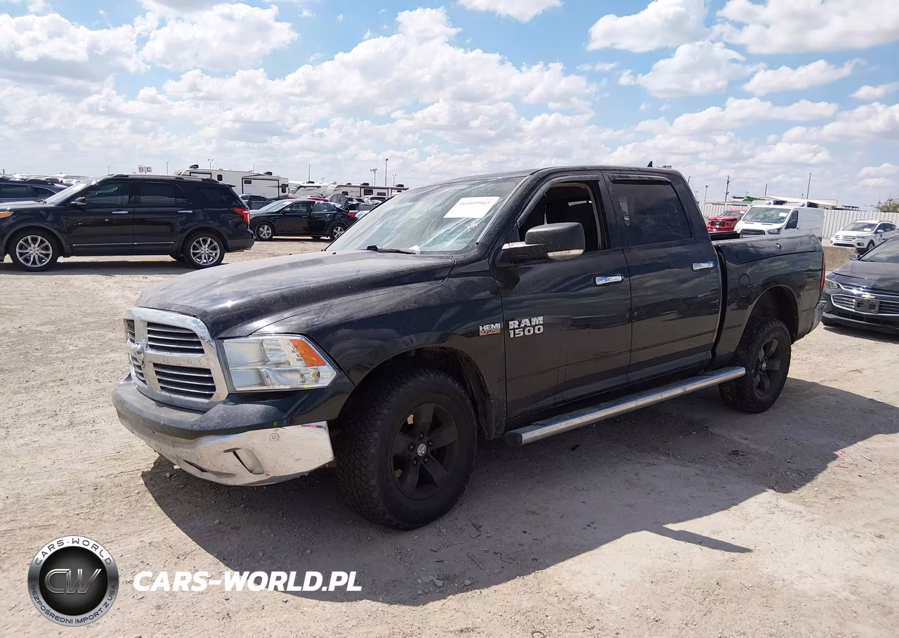 2017 Ram 1500 Lone Star 4X2 5'7 Box VIN:1C6RR6LTXHS613854 - 2
