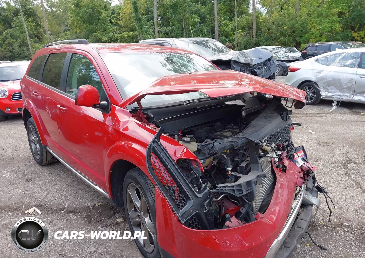 2018 Dodge Journey Crossroad VIN:3C4PDCGG9JT215873 - 1