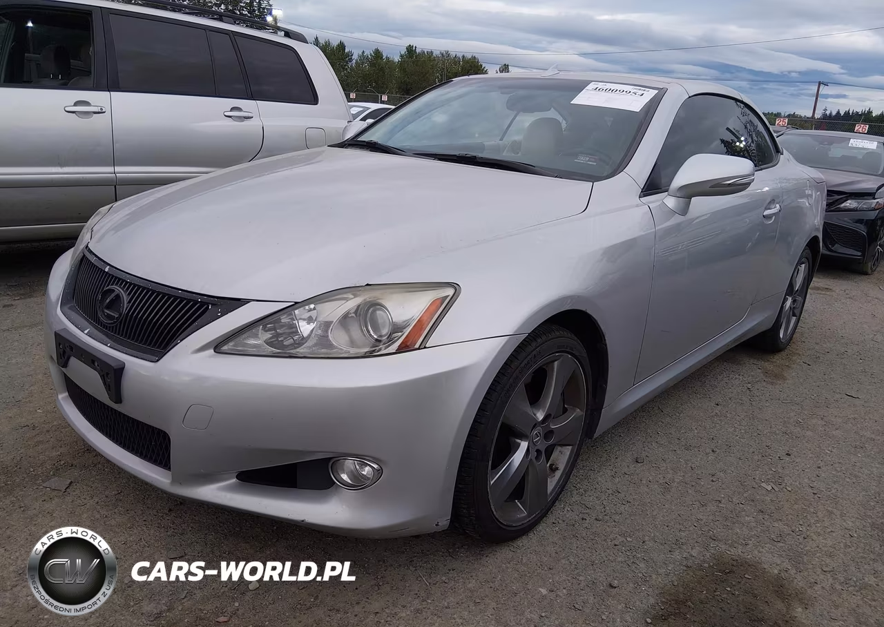 2010 Lexus Is 350C VIN:JTHFE2C20A2501639 - 2