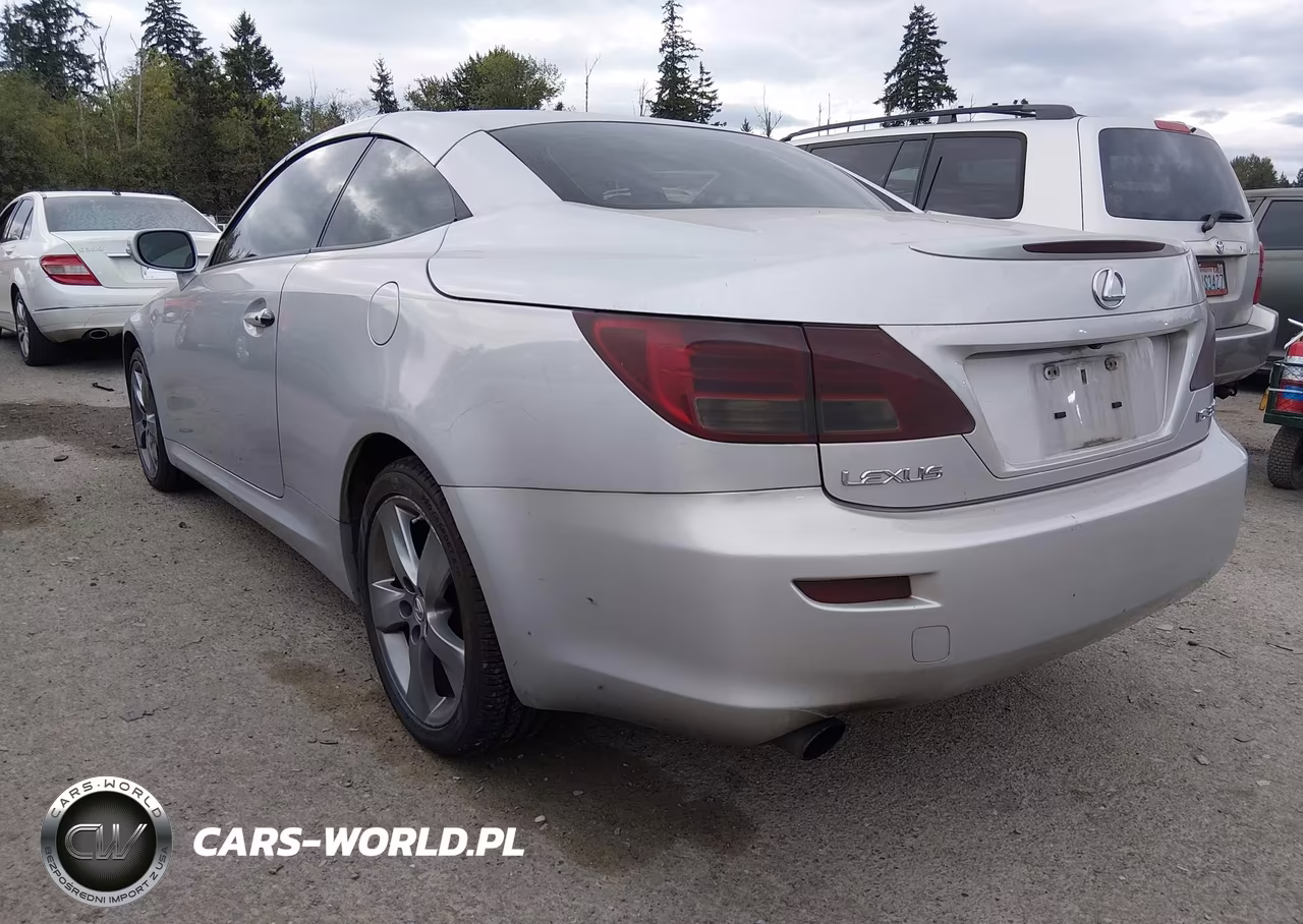 2010 Lexus Is 350C VIN:JTHFE2C20A2501639 - 3