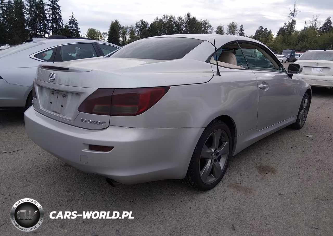 2010 Lexus Is 350C VIN:JTHFE2C20A2501639 - 4