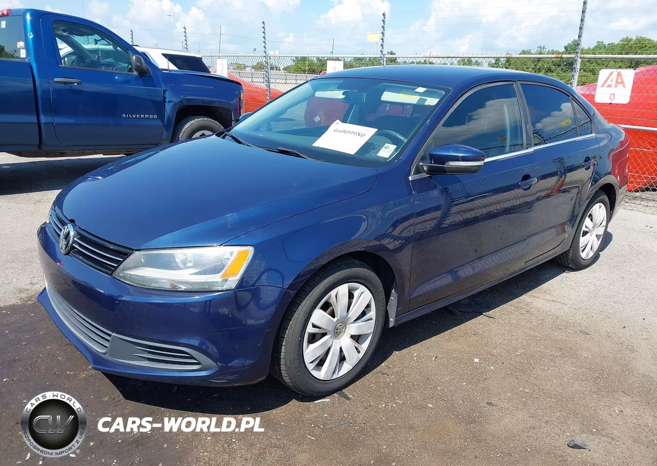 2013 Volkswagen Jetta 2.5L Se VIN:3VWDP7AJ1DM407595 - 2