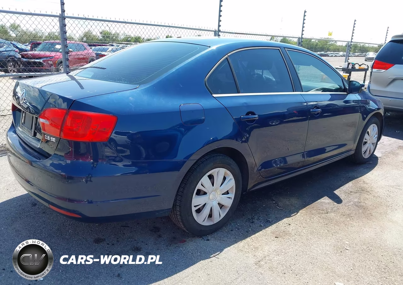 2013 Volkswagen Jetta 2.5L Se VIN:3VWDP7AJ1DM407595 - 4