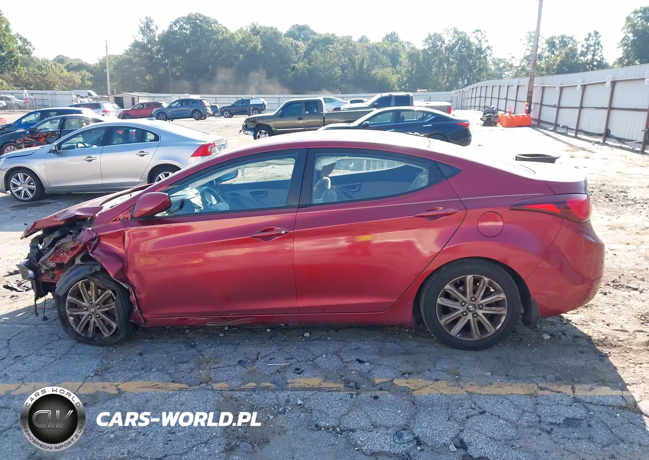 2016 Hyundai Elantra Se VIN:5NPDH4AEXGH773244 - 14
