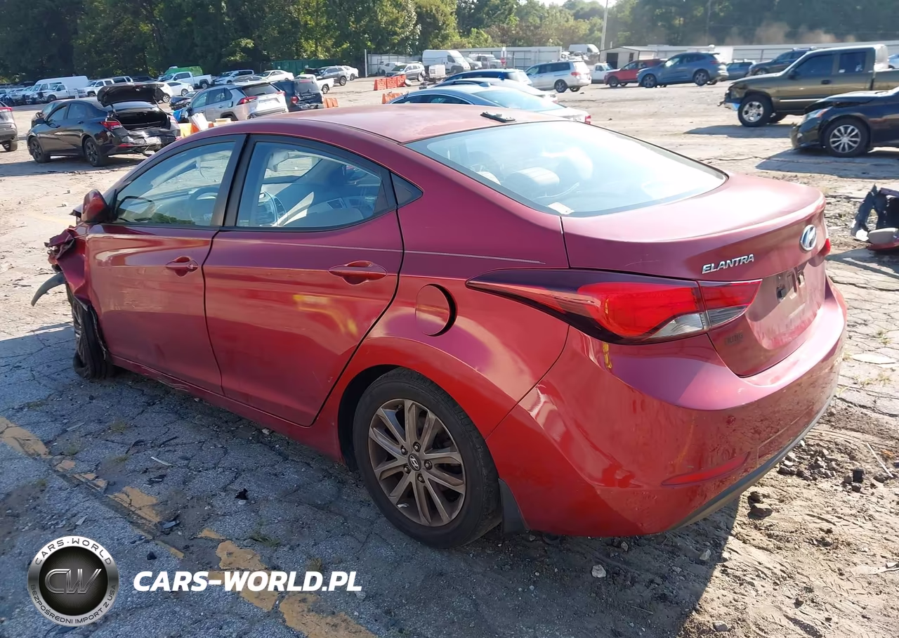 2016 Hyundai Elantra Se VIN:5NPDH4AEXGH773244 - 3