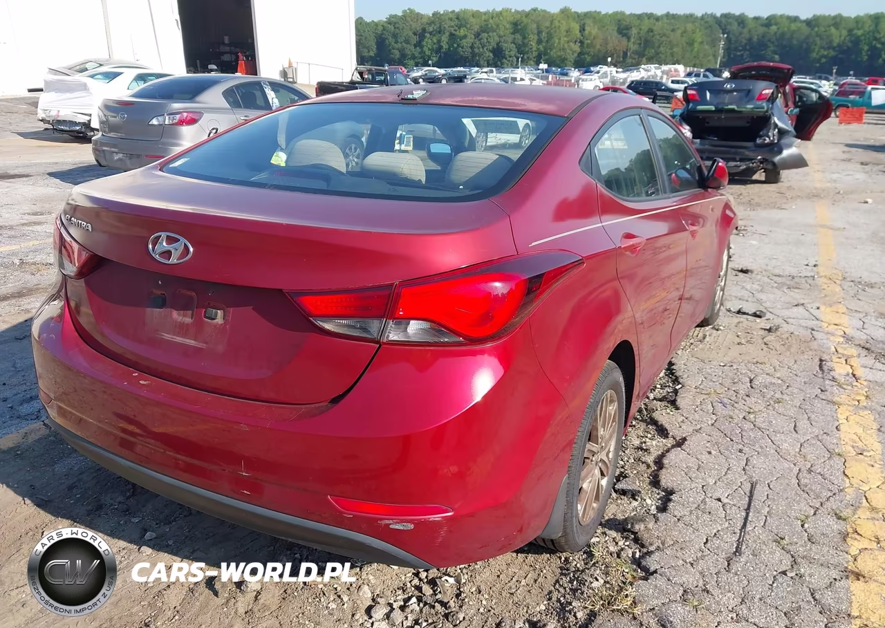 2016 Hyundai Elantra Se VIN:5NPDH4AEXGH773244 - 4