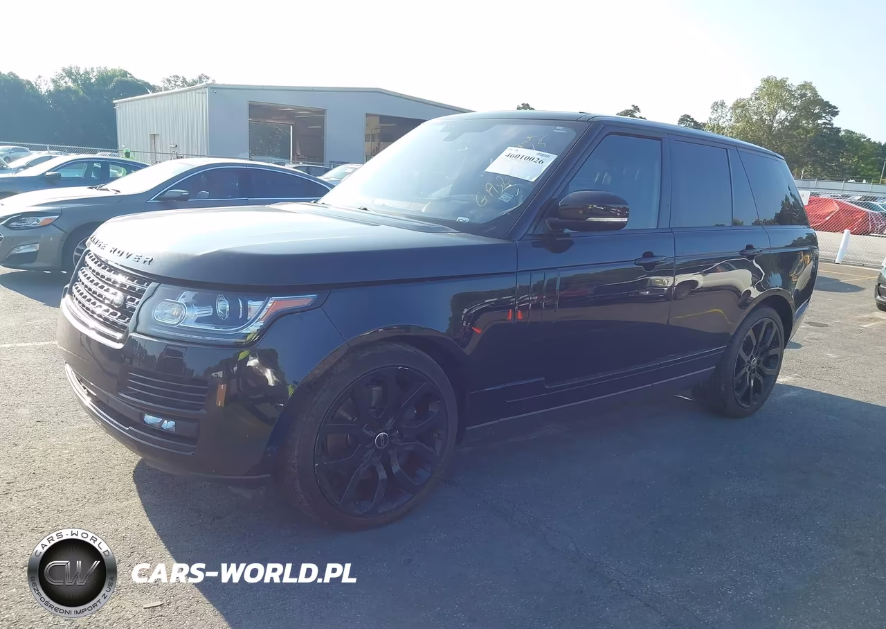 2016 Land Rover Range Rover 3.0L V6 Supercharged Hse VIN:SALGS2VF2GA257045 - 2