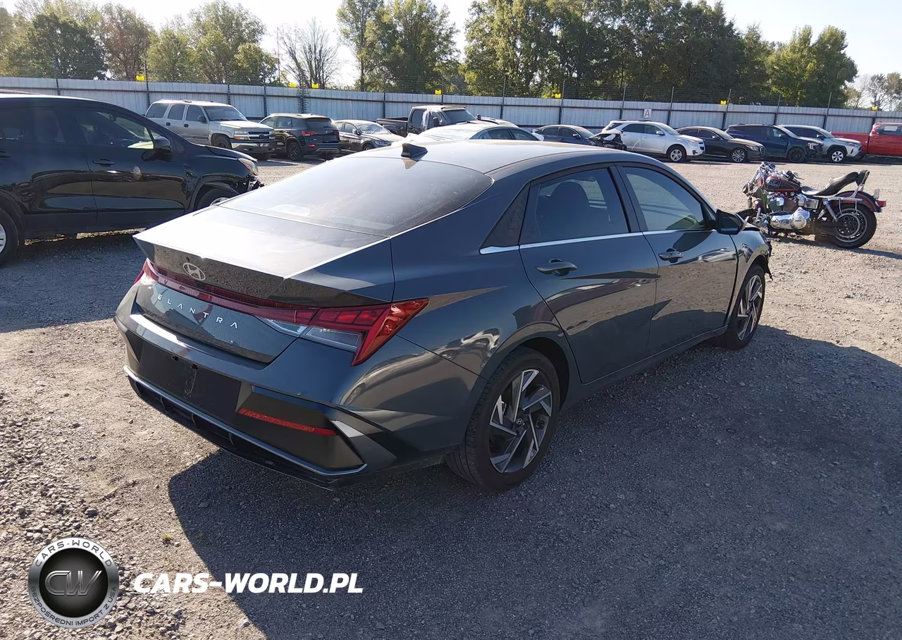 2025 Hyundai Elantra Sel Convenience VIN:KMHLS4DG2SU978335 - 4