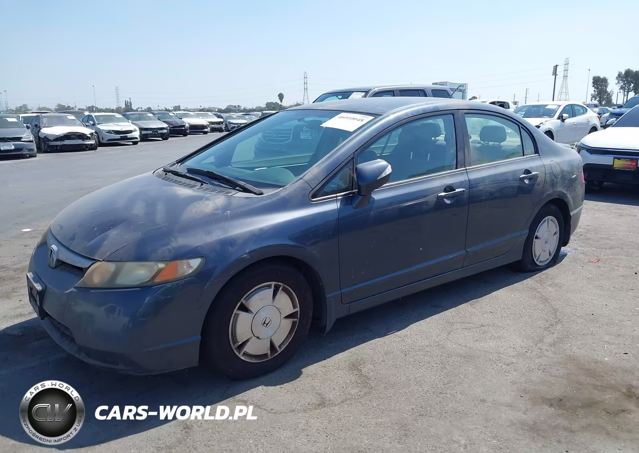 2008 Honda Civic Hybrid VIN:JHMFA36268S024075 - 2