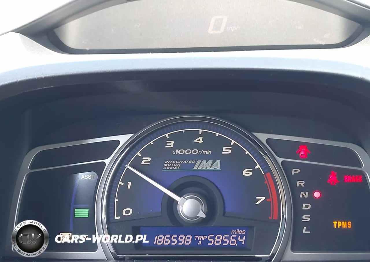 2008 Honda Civic Hybrid VIN:JHMFA36268S024075 - 7