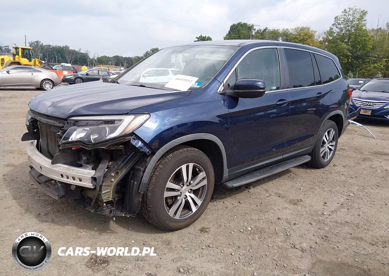 2018 Honda Pilot Ex-L VIN:5FNYF6H52JB048655 - 2