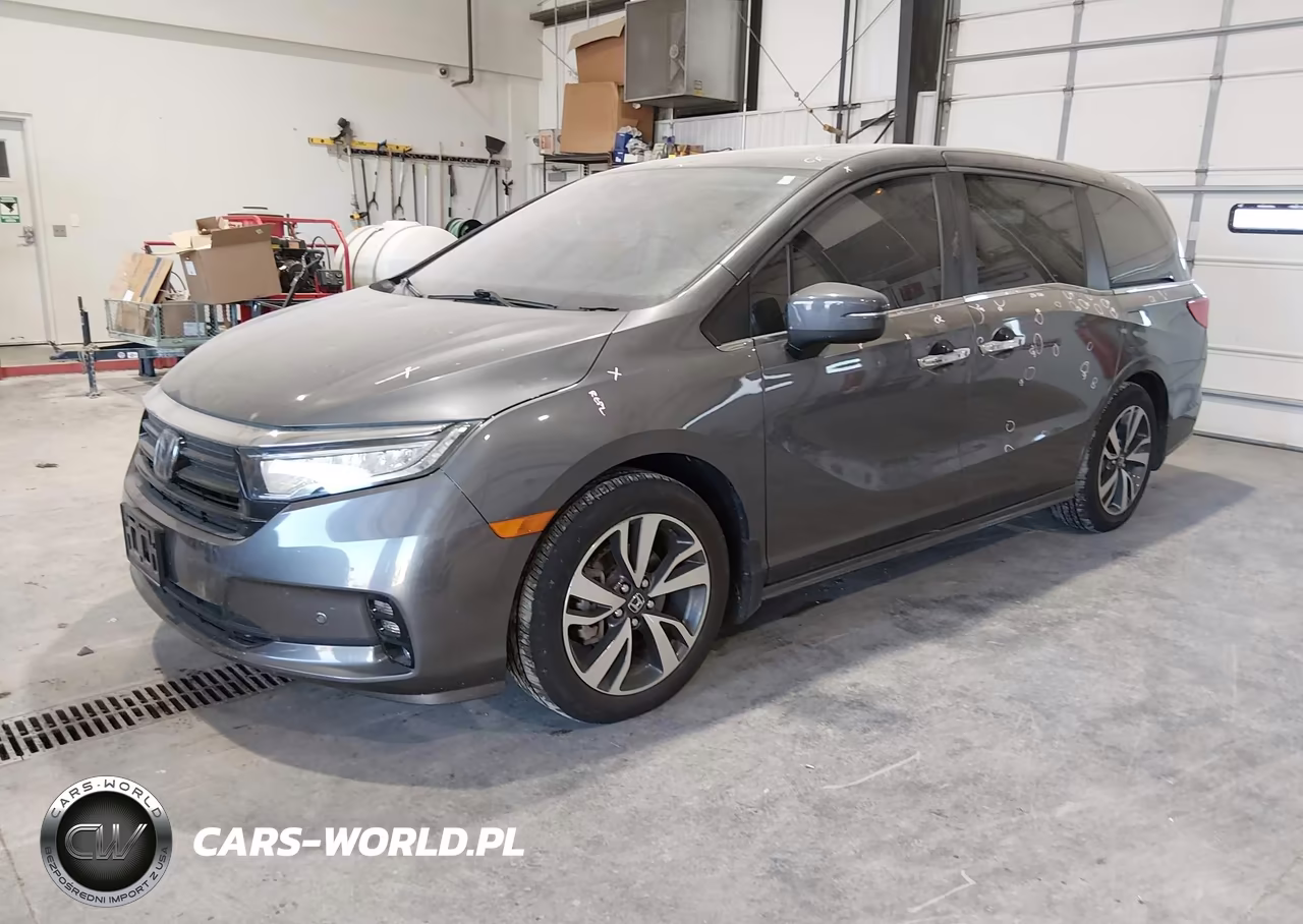 2022 Honda Odyssey Touring VIN:5FNRL6H82NB038785 - 2