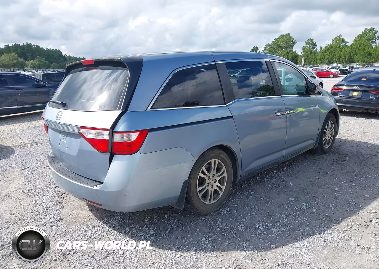 2012 Honda Odyssey Ex VIN:5FNRL5H42CB034885 - 4