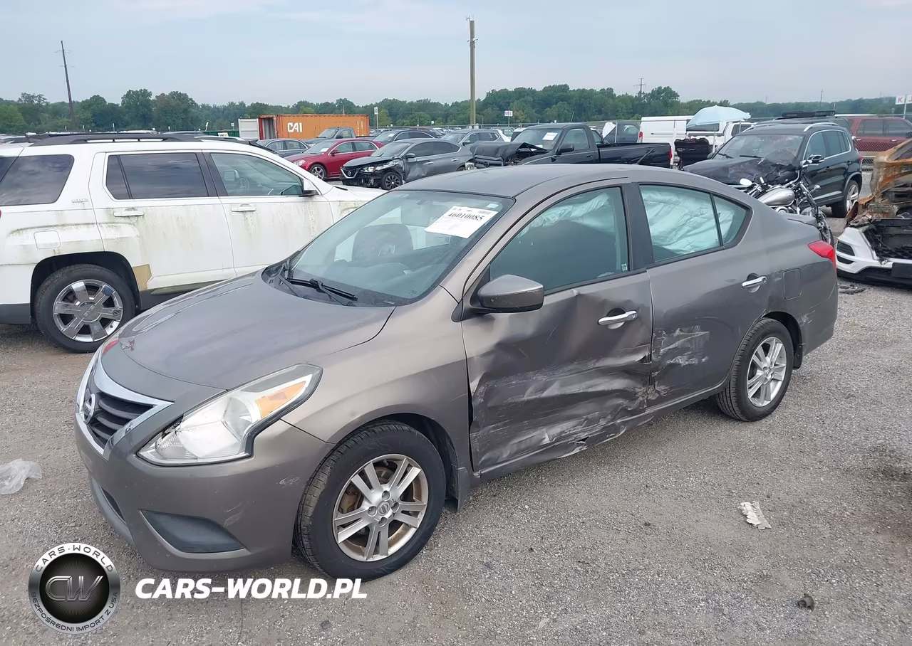 2015 Nissan Versa 1.6 Sv VIN:3N1CN7AP3FL860394 - 2