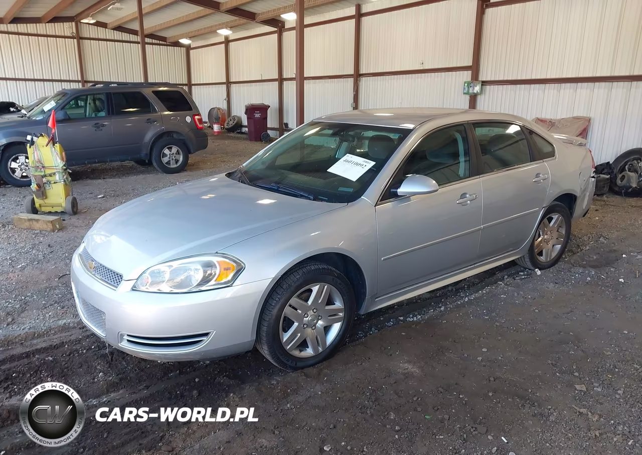 2012 Chevrolet Impala Lt VIN:2G1WG5E31C1219198 - 2