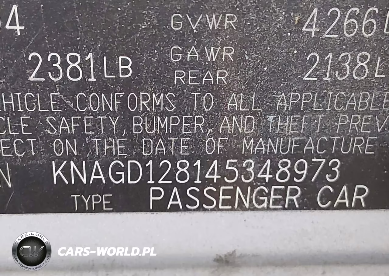 2004 Kia Optima Ex V6-Lx V6 VIN:KNAGD128145348973 - 9