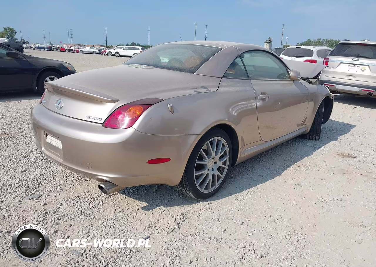 2005 Lexus Sc 430 VIN:JTHFN48Y750066046 - 4