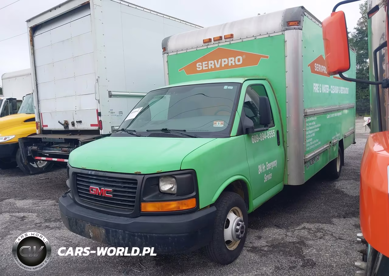2008 GMC Savana Cutaway Work Van VIN:1GDJG31K281904791 - 2
