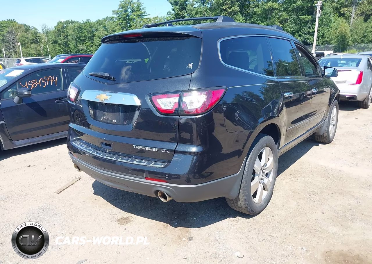 2015 Chevrolet Traverse Ltz VIN:1GNKRJKD5FJ232673 - 4