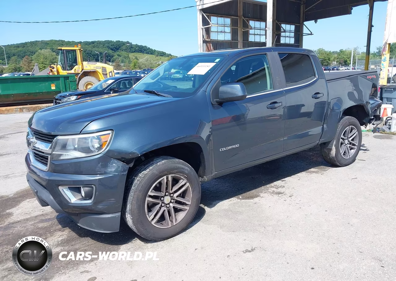 2019 Chevrolet Colorado Lt VIN:1GCGTCEN7K1121231 - 2