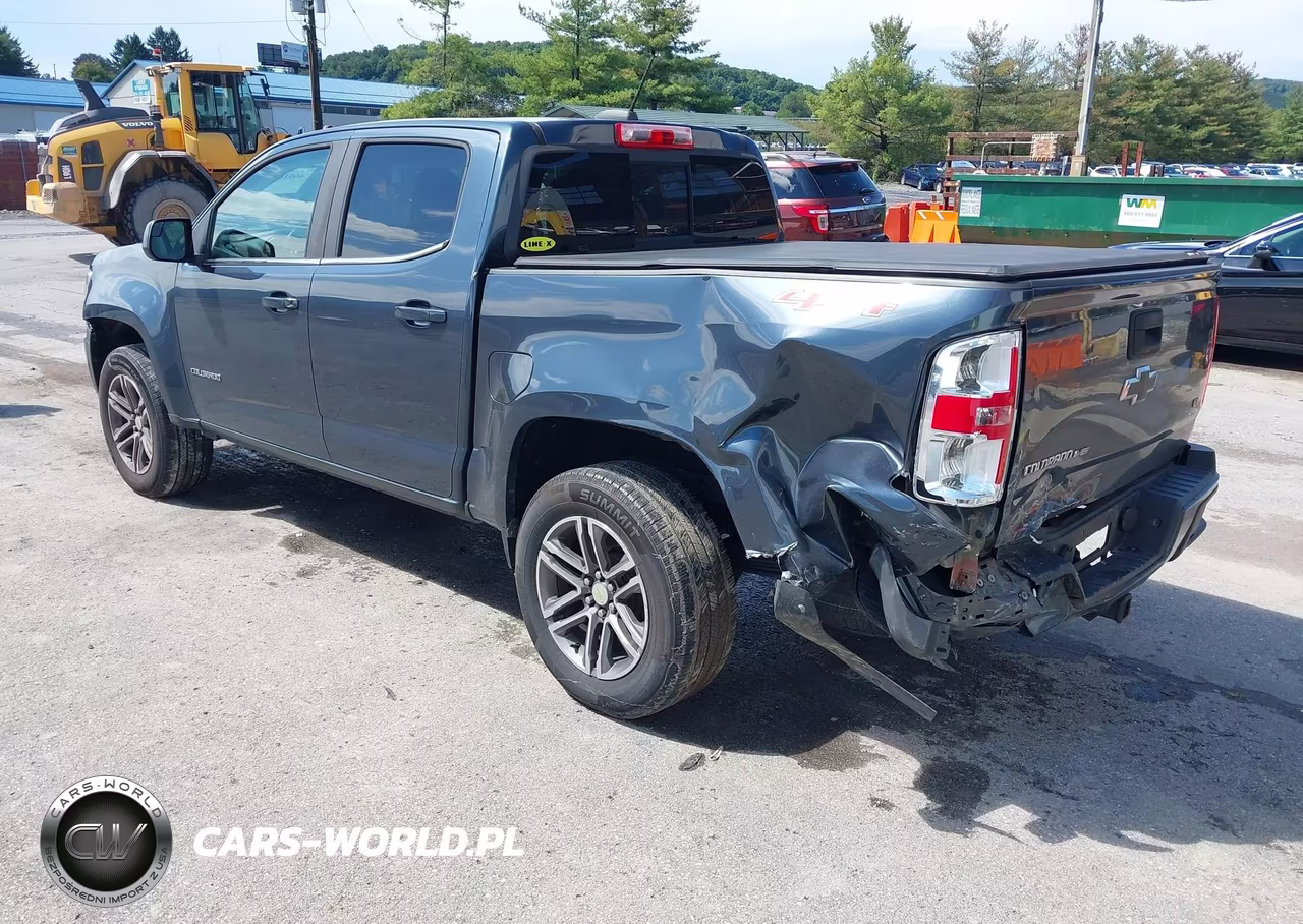 2019 Chevrolet Colorado Lt VIN:1GCGTCEN7K1121231 - 3