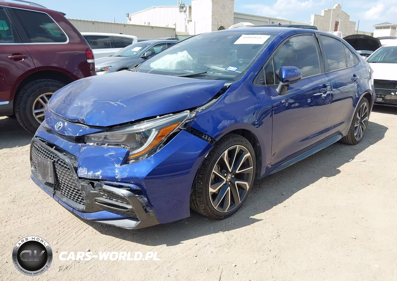 2022 Toyota Corolla Se VIN:JTDS4MCE5NJ086550 - 2