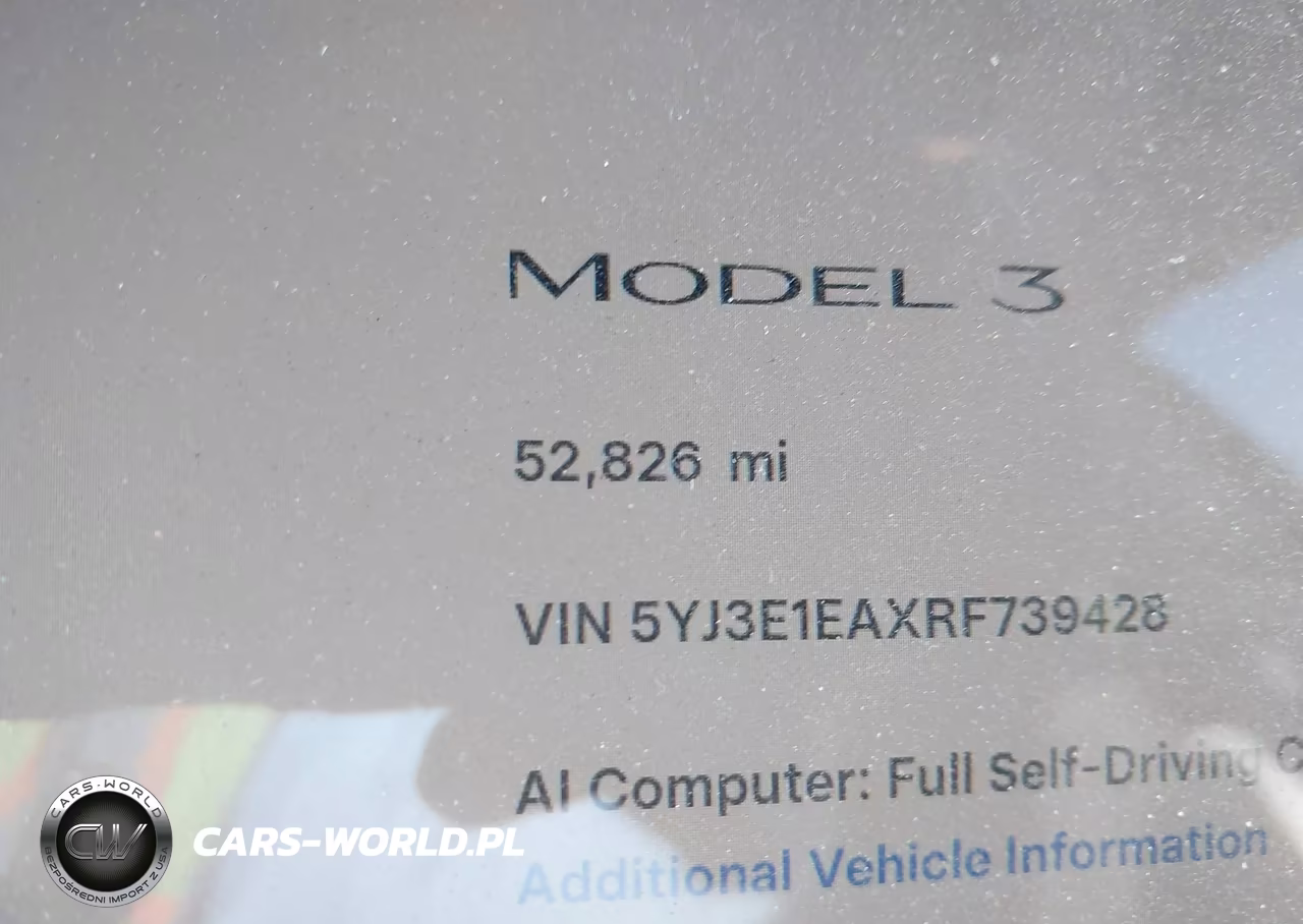 2024 Tesla Model 3 VIN:5YJ3E1EAXRF739428 - 20