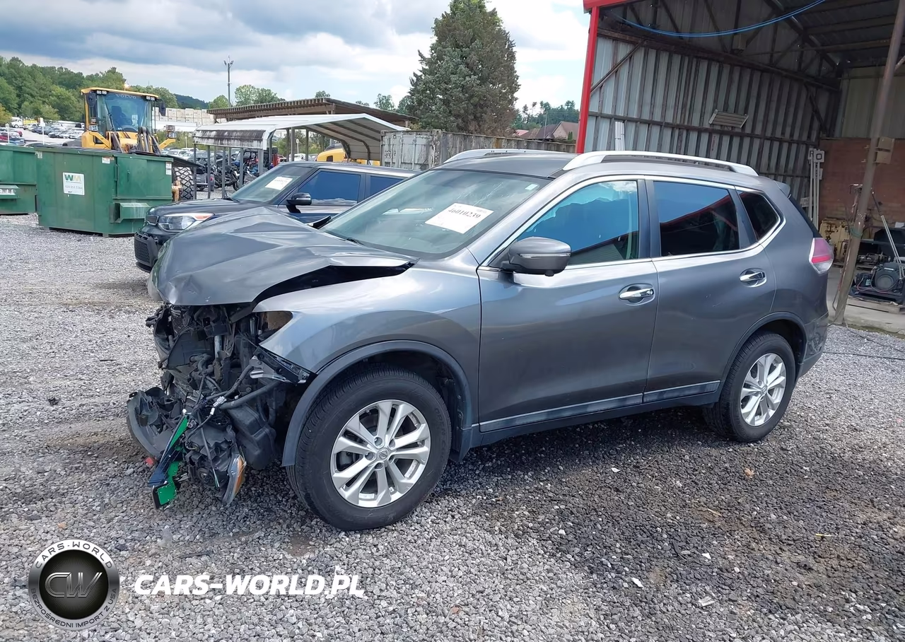2015 Nissan Rogue Sv VIN:5N1AT2MV0FC798323 - 2