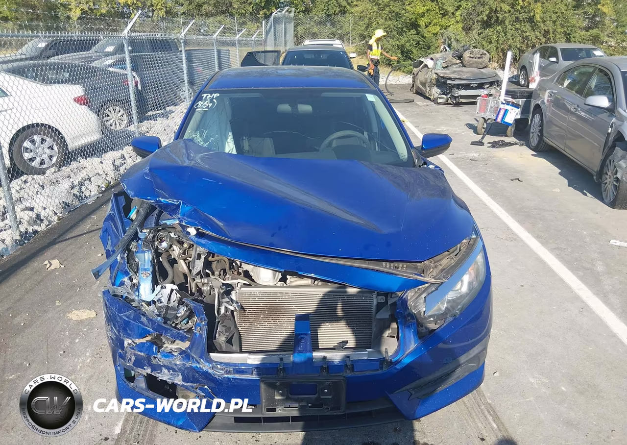 2018 Honda Civic Lx VIN:19XFC2F5XJE043723 - 12