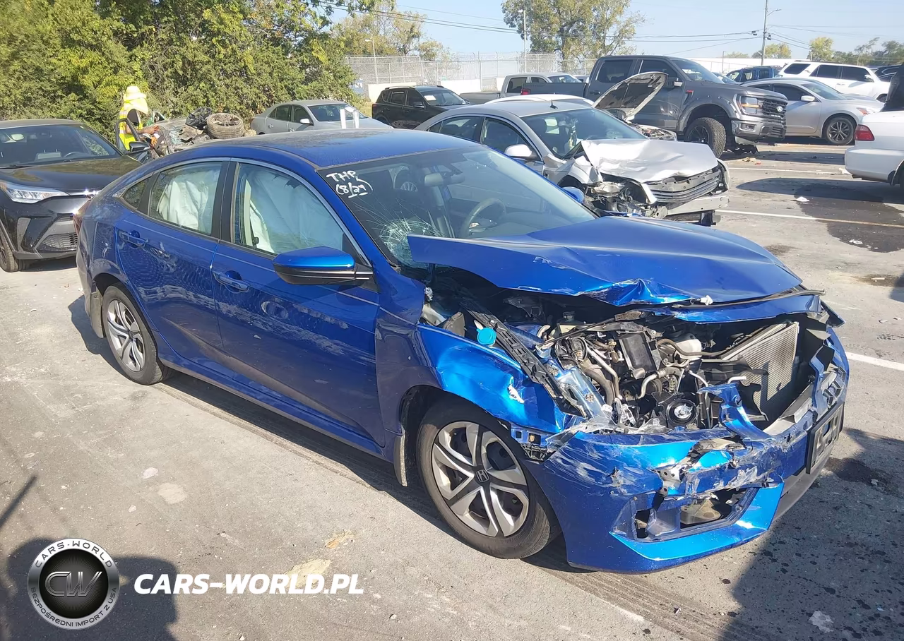2018 Honda Civic Lx VIN:19XFC2F5XJE043723 - 13