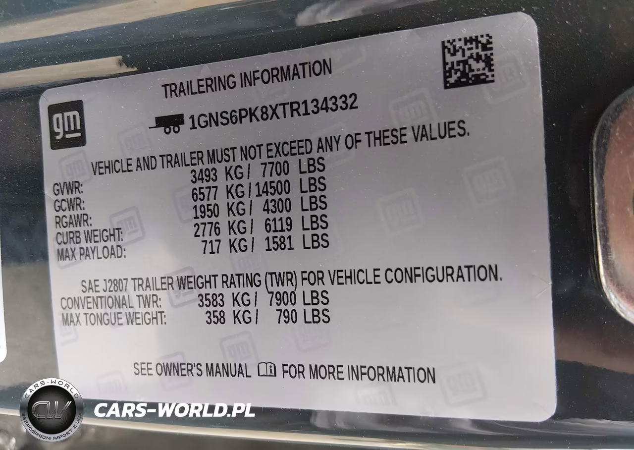 2026 Chevrolet Tahoe 4Wd Z71 VIN:1GNS6PK8XTR134332 - 9