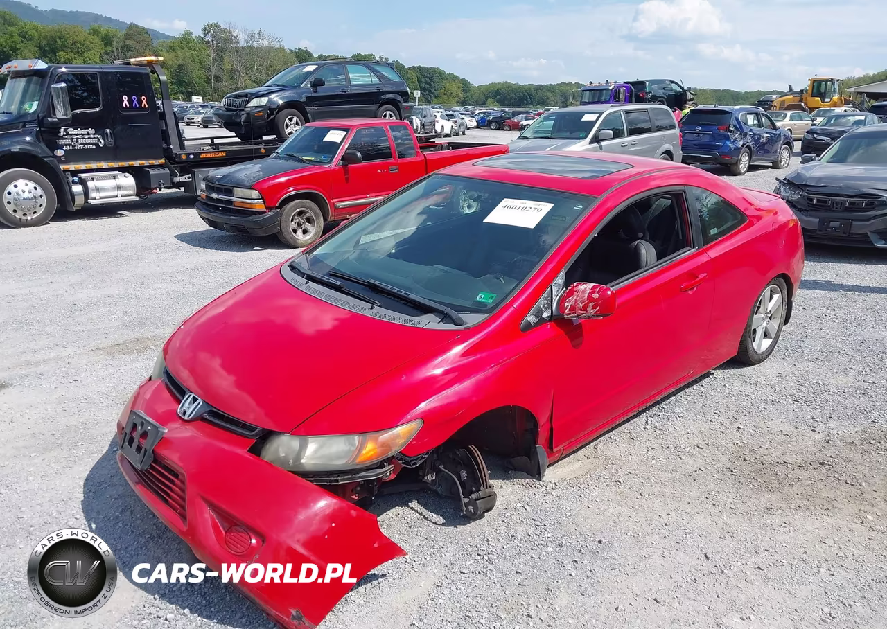 2008 Honda Civic Ex-L VIN:2HGFG12948H561639 - 2