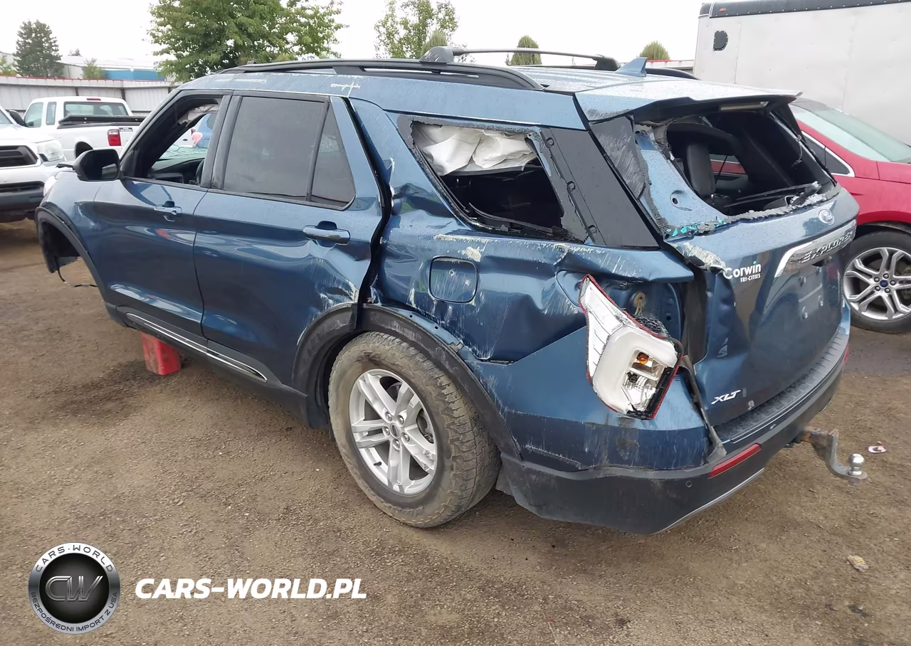 2020 Ford Explorer Xlt VIN:1FMSK8DH2LGB29978 - 3