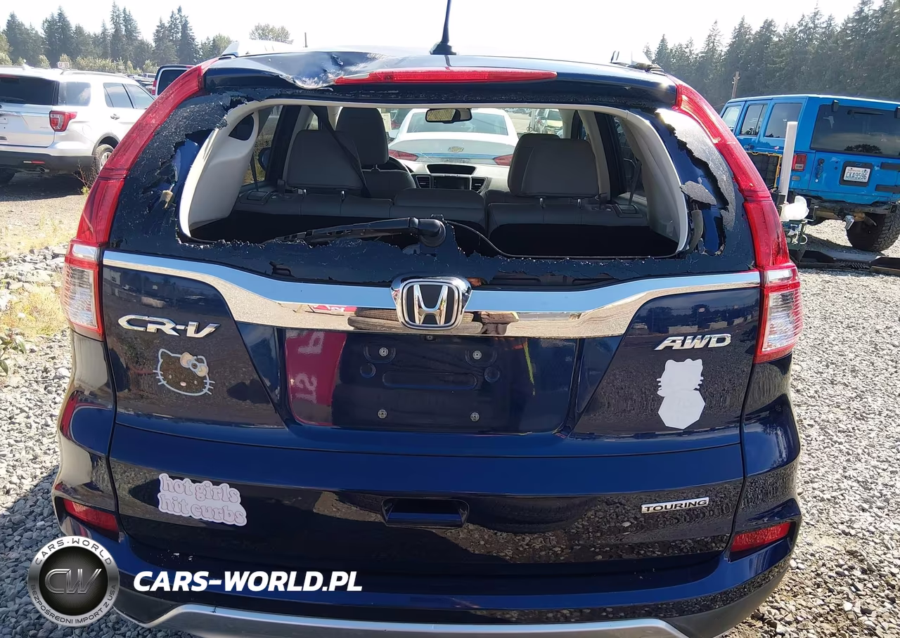 2016 Honda Cr-V Touring VIN:5J6RM4H90GL050017 - 17