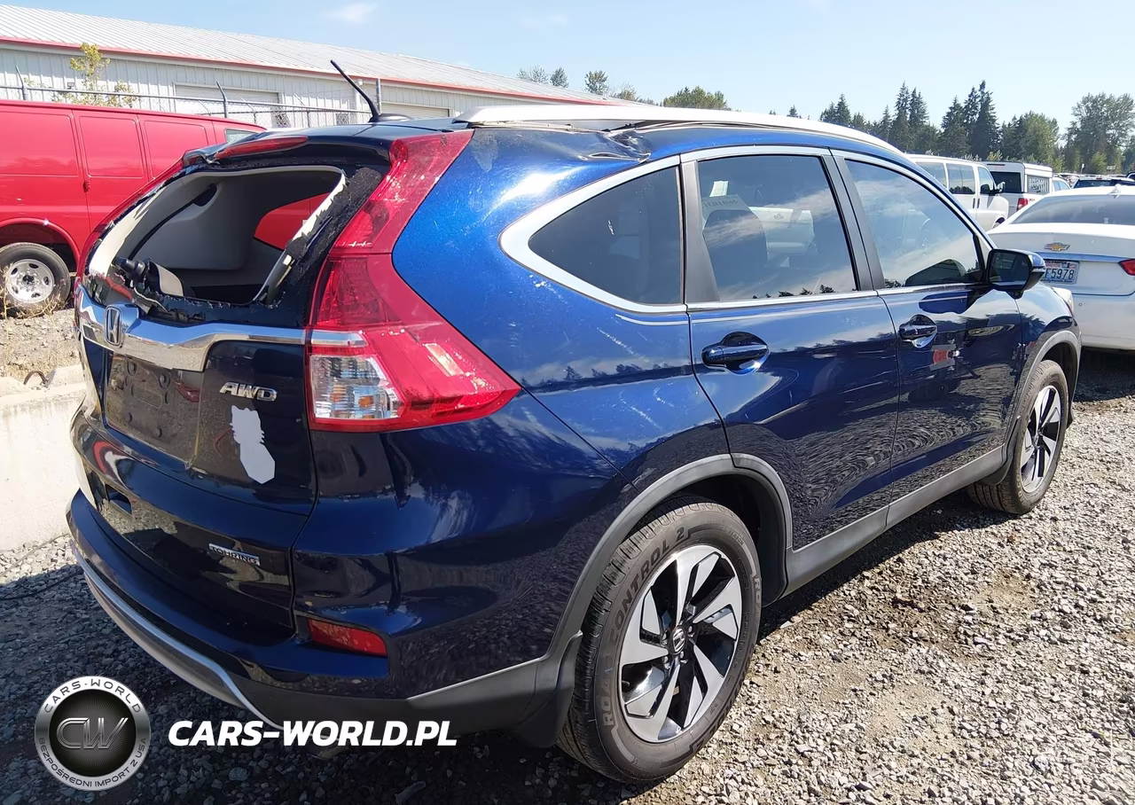 2016 Honda Cr-V Touring VIN:5J6RM4H90GL050017 - 4