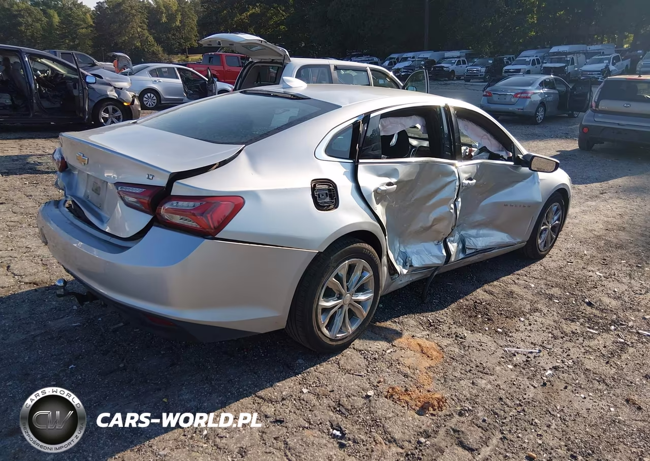 2021 Chevrolet Malibu Fwd Lt VIN:1G1ZD5ST6MF071280 - 4