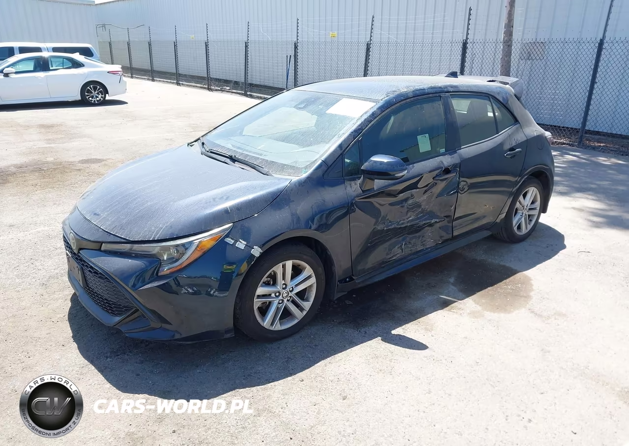 2019 Toyota Corolla Se VIN:JTNK4RBE9K3023669 - 2