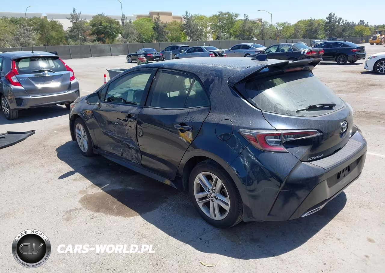 2019 Toyota Corolla Se VIN:JTNK4RBE9K3023669 - 3