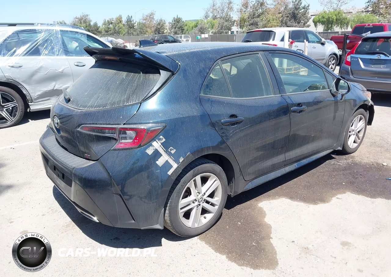 2019 Toyota Corolla Se VIN:JTNK4RBE9K3023669 - 4