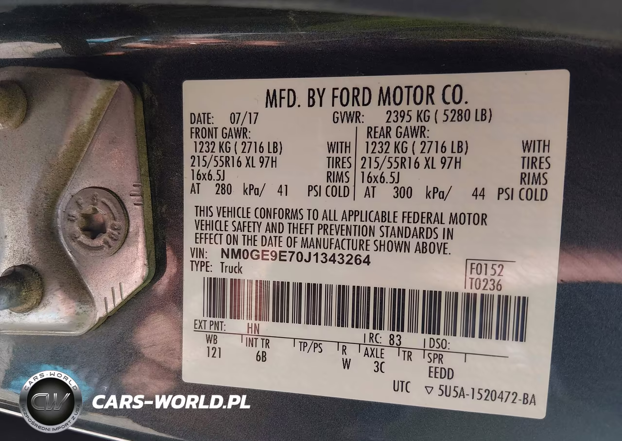 2018 Ford Transit Connect Xl VIN:NM0GE9E70J1343264 - 9