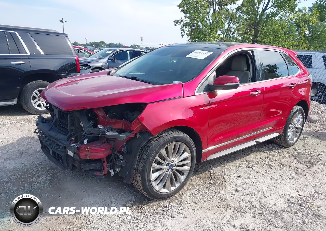 2022 Ford Edge Titanium VIN:2FMPK4K90NBA10783 - 2